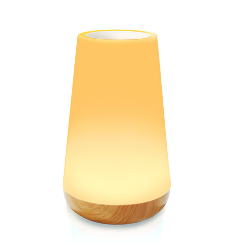 Opladelig RGBW LED bord/natlampe - Hvid, touch dæmpbar, IP20 indendørs