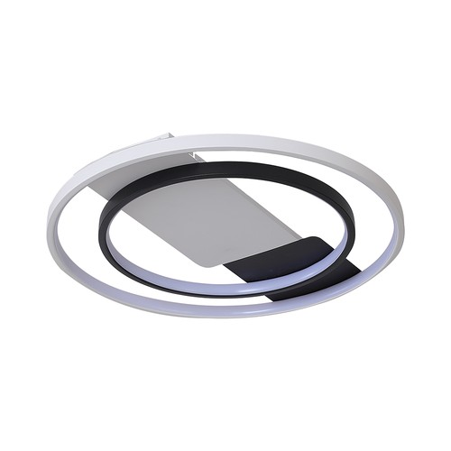 505x50mm VT-7736 loftlampe 36W LED - dekorativ, 3-i-1, hvid + sort, med IR fjernbetjening