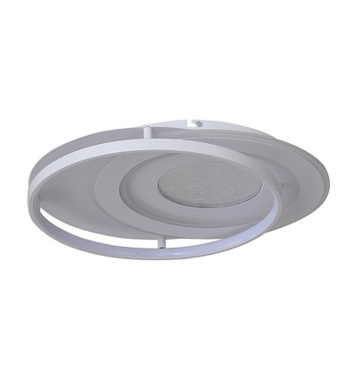 500x420x70mm VT-7747 loftlampe 48W LED - dekorativ, 3-i-1, hvid, med IR fjernbetjening