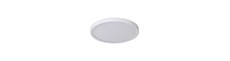 36W LED loftslampe med fjernbetjening - Ø39cm, CCT 3-i-1, hvid/sort kant, inkl. lyskilde