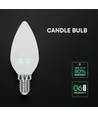 E14 4,5W LED kertepære - C37, 6 års garanti, CREE LED chip