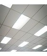 120x30 - 40W LED panel, 110lm/W - 4000K, hvid kant, indbygning/påbygning