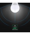 A65 VT-2015 LED 15W E27 - plastpære, Cree chip, 3000K, 200°, 6 års garanti