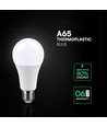 A65 VT-2015 LED 15W E27 - plastpære, Cree chip, 3000K, 200°, 6 års garanti
