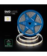 5m 18W/m LED strip, 238 LED/m - 24V, 135lm/W, IP20, kold hvid