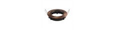 GU10 Bronze indbygningsspot - Rund, , IP20, Flot design