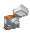 Bhd02 LED-armatur 9W - væg- og loftmonteret, 2800/4000K, kold hvid
