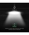 100W LED high bay, 155lm/W - CREE chip, IP65, 90 grader, 6 års garanti