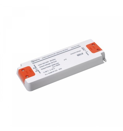 100W / 12V DC strømforsyning til LED - 8.3A, IP20, 12V DC