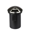 Ø8,7cm MR16 nedgravningsspot, 12V - IP67, rustfrit stål, 1 vindue, uden lyskilde