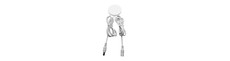 Skjult touch-lysdæmper til LED - Hvid, 12V (72W), 24V (144W), op til 2,5cm tykkelse