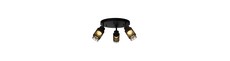 18W LED designer loftslampe - Ø30cm, 3000K, mat sort, IP20 indendørs