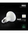 Vt-280 LED-pære 11W E27 - R80, Cree chip, 3000K, 6 års garanti