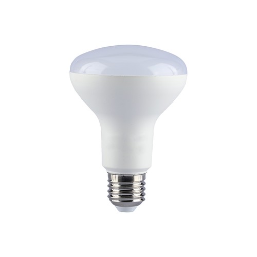 E27 10W R80 LED pære - Samsung LED chip, 800lm, 120 grader, kold hvid