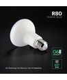 VT-280 LED pære 11W E27 - R80, Cree chip, 6500K, 6 års garanti