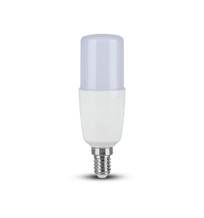 E14 7,5W LED pære - T37, 660lm, 6400K, kold hvid, erstatter 50W