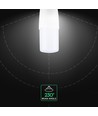 T37 VT-248 LED 7,5W E14 - plastpære, Cree chip, 6500K, 6 års garanti