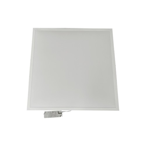 60x60 LED panel, 40W - Højde:18mm, 120 lm/W, slim, hvid kant