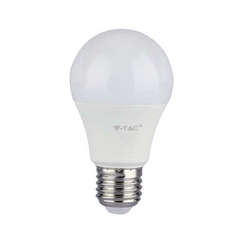 A60 VT-2113 LED 10,5W E27 - plastpære, 6500K, 3 stk./pakke