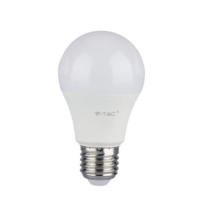 A60 VT-2113 LED 10,5W E27 - plastpære, 6500K, 3 stk./pakke