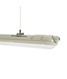 1200 mm Limea Gigant LED-armatur 38W - vandtæt, neutral hvid, 230V, 120°, IP65, IK10, 1190x72x70 mm, grå