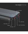 10000mAh Powerbank, 22.5W PD - Ultra-tynd, sort, fast charging, LED indikator