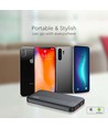 10000mAh Powerbank, 22.5W PD - Ultra-tynd, sort, fast charging, LED indikator