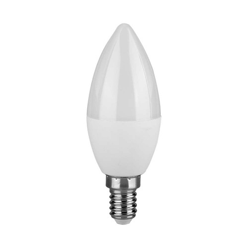 C37 VT-226 LED 4.5W E14 - kertepære med Samsung-chip, 6500K