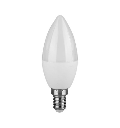 C37 VT-226 LED 4.5W E14 - kertepære med Samsung-chip, 6500K