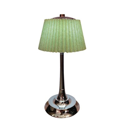 Vt-7968 LED bordlampe 1,5W - touch dæmpbar, 3i1, krom+grøn