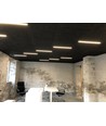 Sort Troldtekt CCT LED Skinnesæt 3x60 cm - Planforsænket, Akustilight inkl. ledninger og driver