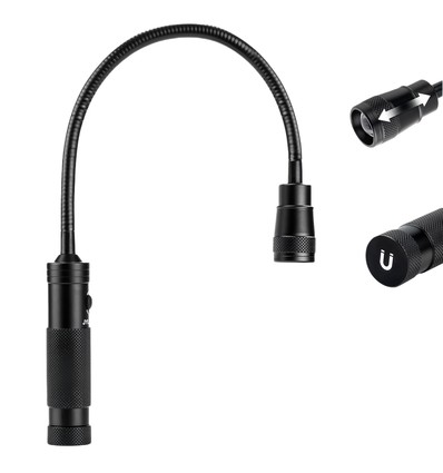 Fleksibel lommelygte - Magnetisk base