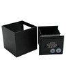 6 stk. 6W CUBIC PRO væglampe - IP65, sort, sløjfbar, justerbar, firkantet, op/ned, inde / ude, inkl. lyskilde