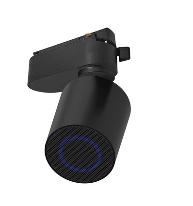 Bluetooth højtaler til 1-faset skinner - Sort, 10W, 1F2W