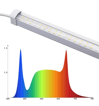 LEDlife Max-Grow 2.0 46W vækstarmatur - 180 cm, fuldt spektrum, IP65