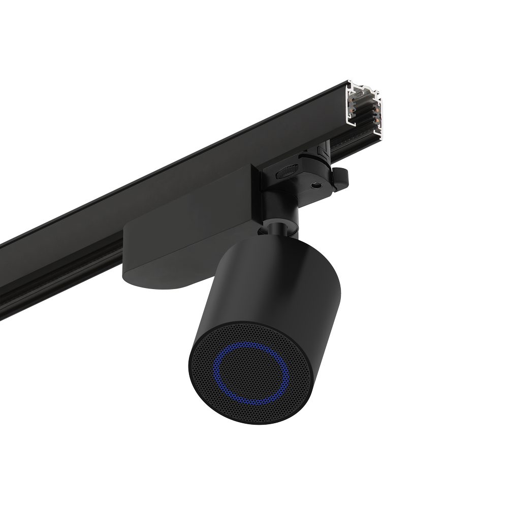 Bluetooth højtaler til 3-faset skinner - Sort, 10W billede