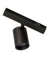 Magnetisk Mini LED skinnespot - Antracit, 1W, Passer til PicoTrack 2 skinner, RA92, 12V