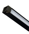 90cm Mini LED magnetisk skinne - Antracit, 7W, Passer til PicoTrack 2 skinner, RA94, 12V