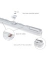 120cm 50W LIMEA GO komplet LED armatur - 120lm/W, IP65, 4000K, IK07