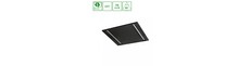 40W Algine Line CCT LED panel - Sort, justerbar lyskulør, 230V