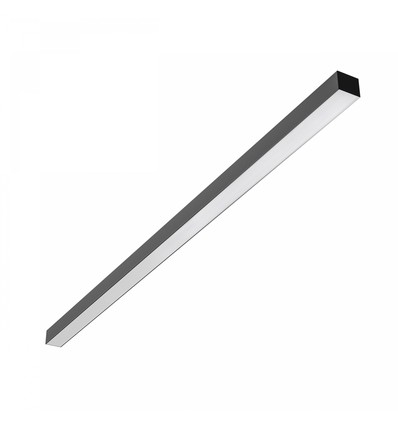 120cm Kontorlampe, Justerbar Watt og CCT - 3 lyskulører, 20W/30W/40W, UGR19, 5 års garanti
