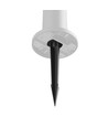 Sort LED havespot til spyd - Aluminium, 59x46x259 mm