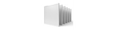 6x LED paneler 60x60 i ramme - 40W, til direkte montering