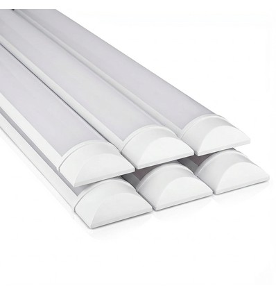 6x 50W komplet LED armatur - 150 cm, 3 års producentgaranti, 230V