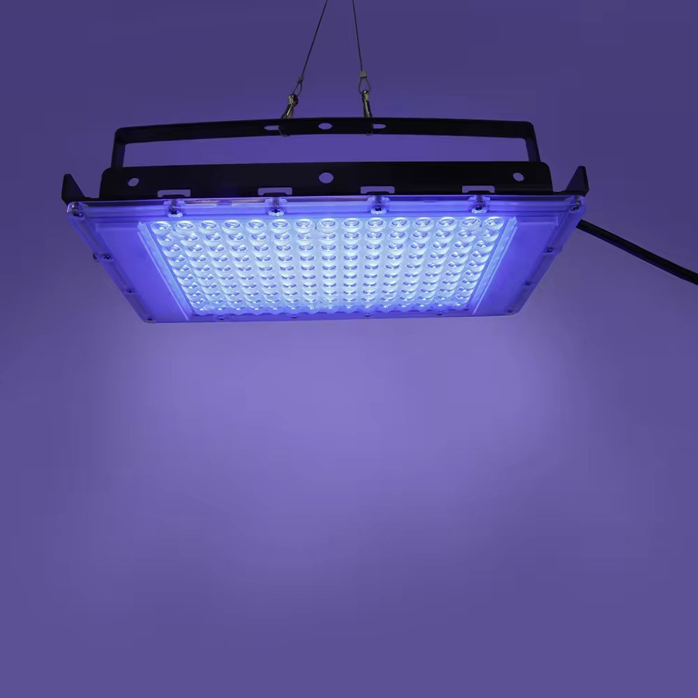 Uv 395nm Led Projektør - Sort, Ultraviolet, 45w, Ip65, 230v