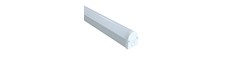 150cm 60W komplet LED armatur, gennemfortrådet - IP20