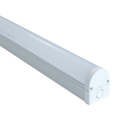 120cm 40W komplet LED armatur, Gennemfortrådet - IP20