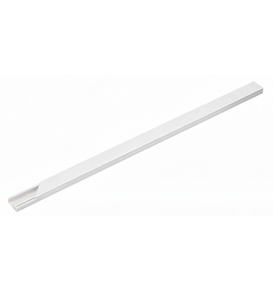20x10 Kabelkanal - Hvid, 20x10mm, Længde 2m