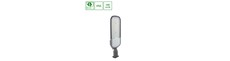 555mm Streetos 2 gadebelysning 100W - neutral hvid, 230V, 145/75°, IP65, IK09, 172x114mm, grå, 5 års garanti