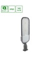 555mm Streetos 2 gadebelysning 100W - neutral hvid, 230V, 145/75°, IP65, IK09, 172x114mm, grå, 5 års garanti